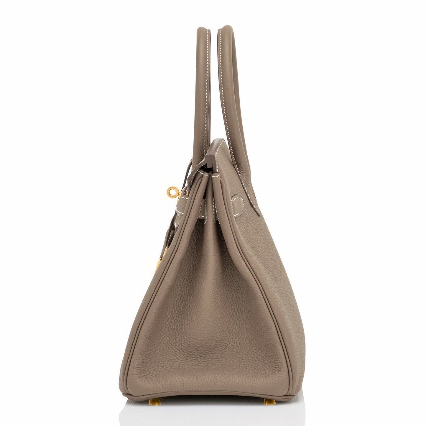 Hermes Birkin 30cm Etoupe Taupe Gold Togo Bag Z Stamp, 2021