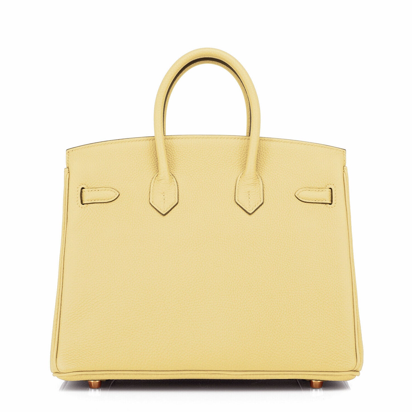 Hermes Birkin 25 Jaune Poussin Togo Yellow Gold Hardware Bag Z Stamp, 2021