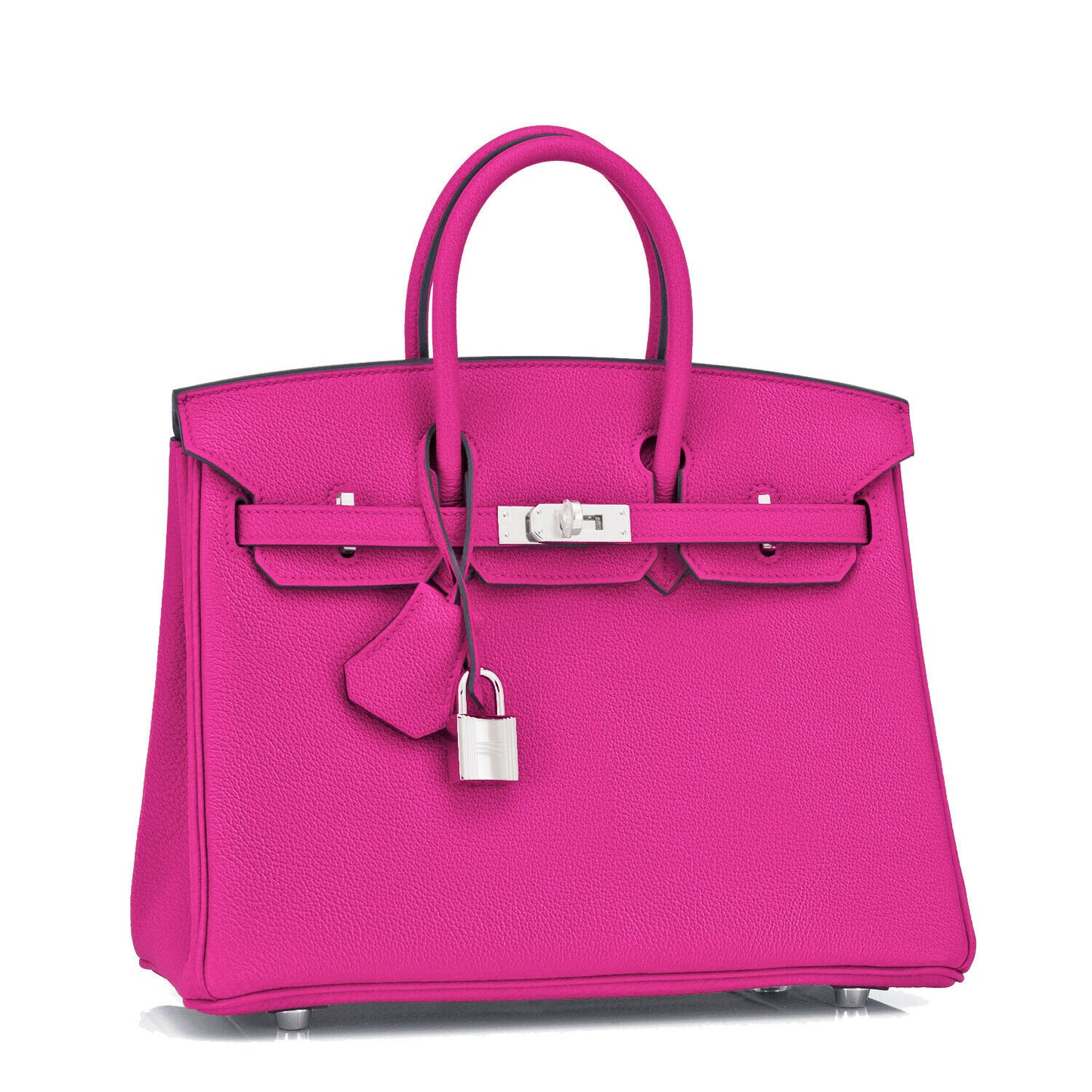 Hermes Birkin 25 Magnolia Capucine Jewel Pink Red Orange Verso Bag Z Stamp, 2021