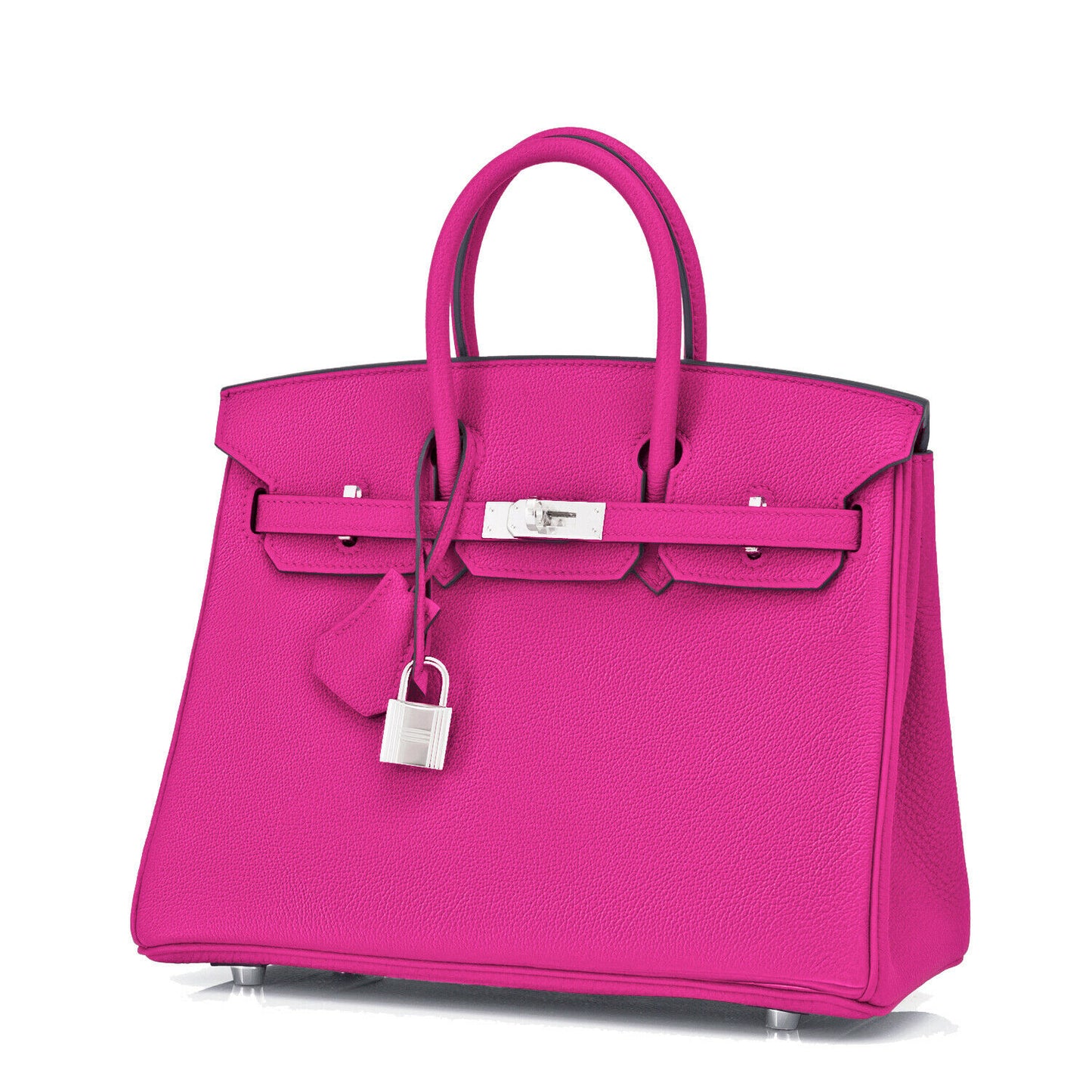 Hermes Birkin 25 Magnolia Capucine Jewel Pink Red Orange Verso Bag Z Stamp, 2021