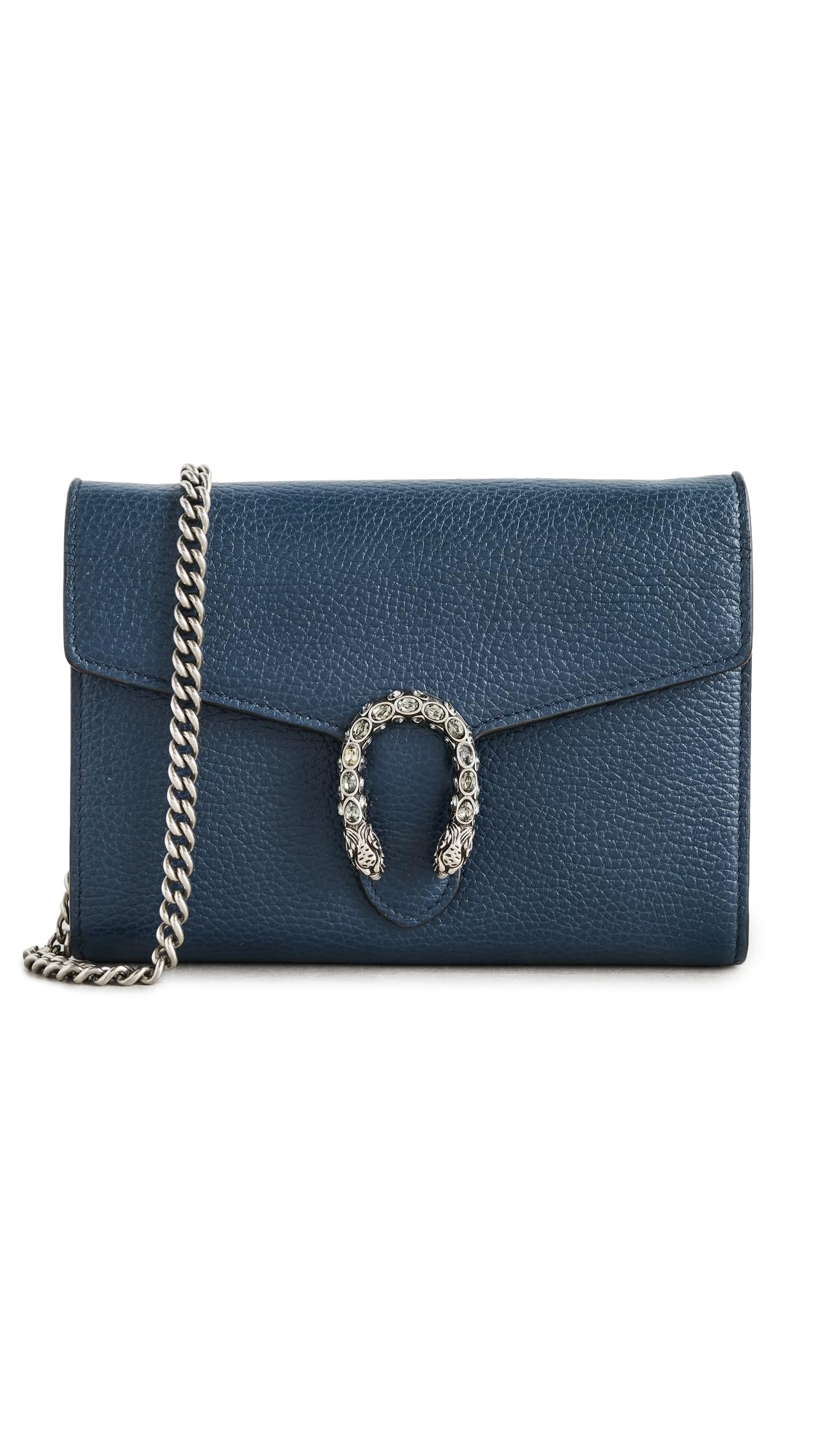 Women's Pre-Loved Gucci Dionysus Wallet On Chain, Blue, One Size